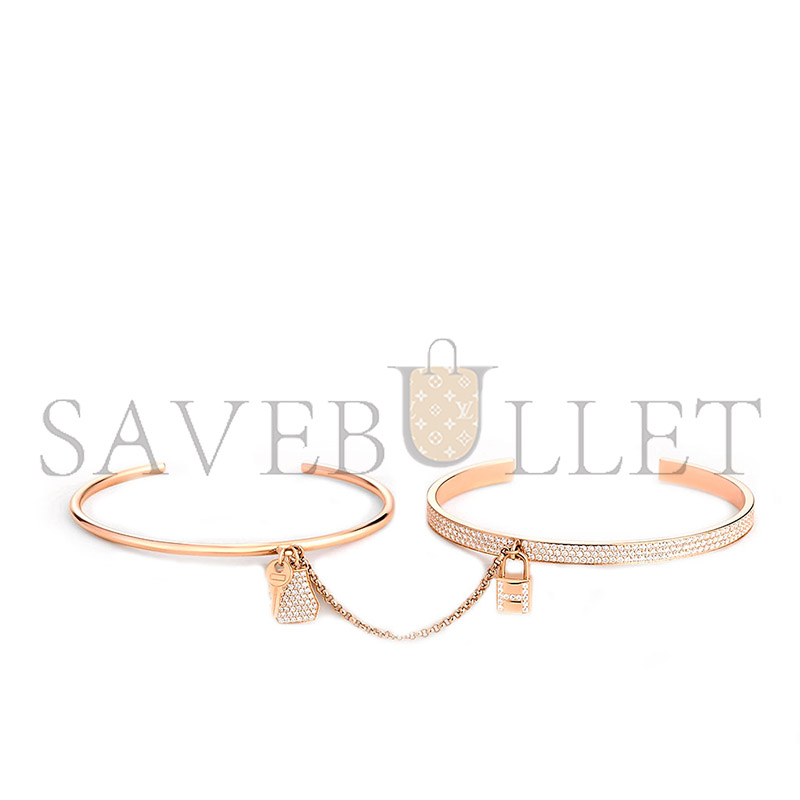 H**mes kelly cadenas bracelet, small model h220464b00sh